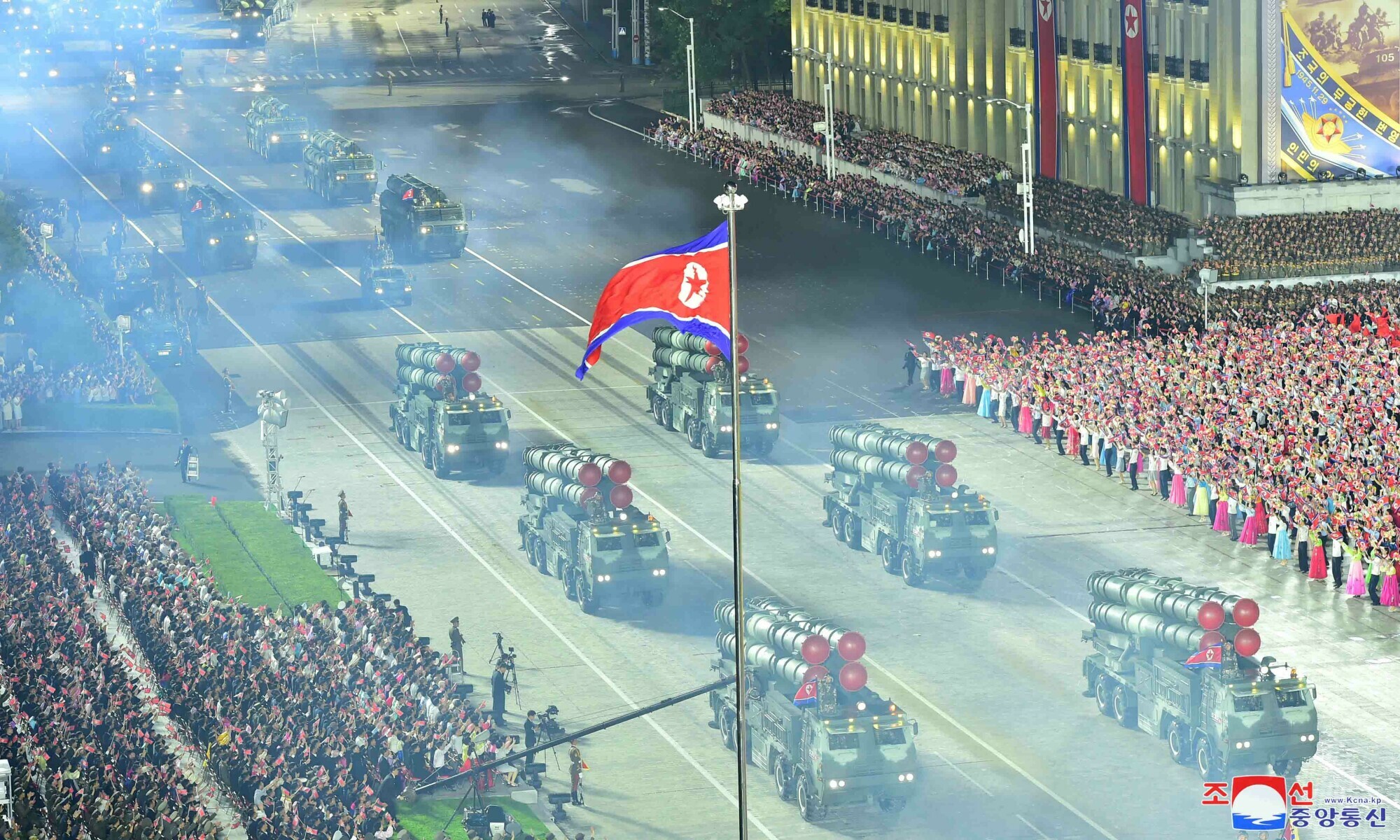 Kim Kim oversees North Korea military parade showcasing new drones, ICBMs . Kim oversees