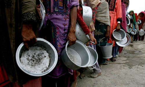 Pakistan ranked 99th on Hunger Index in Pakistan . Pakistan ranks 99th in Hunger Index
