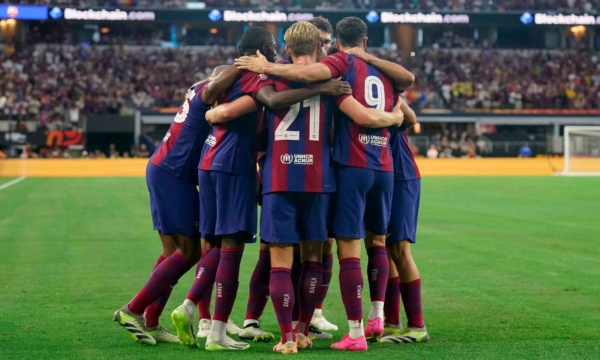 Barca and the woodwork defeat Real in Texas ‘Clasico’