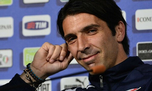 Buffon takes up Italy national team role for the first time . Buffon has been