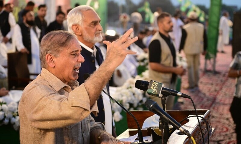 PM Shehbaz sets off on campaign trail with Kasur speech . Sheh